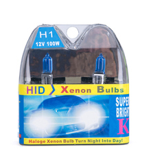 2PCS/Pairs H1 100w 12v 6000k halogen lamp car bulbs 6000K white 12V H1 halogen bulb High Power fog Light Source Headllight Bulbs 2024 - buy cheap