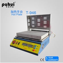 Original Authorized PUHUI T-946 Electronic Hot Plate T946 800W Preheating Oven With 180*240mm Heating Size 2024 - buy cheap