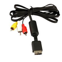 Un nuevo cable de audio y video AV Ausuky para Sony PlayStation PS2 PS3 Sistema de consola cable de audio y video cable para PS Game Player-25 2024 - compra barato