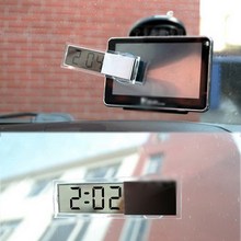 Durable Car Electronic Clock With Sucker Cool LCD Display Car Digital Clock Vehicle Interior Ornament Car-styling 2024 - buy cheap