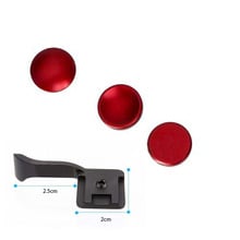 4in1 Black Shutter Release button + GRIP THUMBS thumb button Finger buckle Fo Fuji X-PRO1 X-E2 X-A1 X100 X100S x10 x20 X-M1 X-A1 2024 - buy cheap