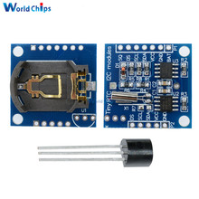 DS18B20 Temperature Sensor Module +I2C IIC RTC DS1307 AT24C32 Real Time Clock Module For Arduino AVR ARM PIC Module 2024 - buy cheap