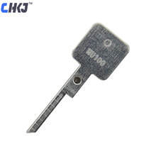 CHKJ 20pcs/lot Original Engraved Line Key for 2 in 1 LiShi HU100 Scale Shearing Teeth Blank Car Key Locksmith Tools Supplies 2024 - buy cheap