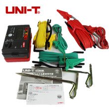 UNI-T UT521 LCD Digital Earth Ground Resistance Voltage Meter Tester 0-200V 0-2000 Ohm 2024 - buy cheap