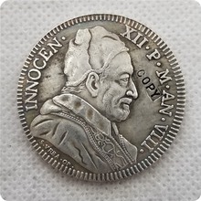 1698 medalha do papelão-moedas comemorativas-réplica de moedas colecionáveis 2024 - compre barato
