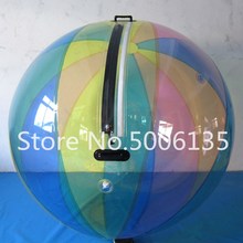 Надувной игрушечный мяч ПВХ Надувной водный прогулочный мяч износостойкие игрушки для воды танцевальный мяч на молнии для бассейна на открытом воздухе 2024 - купить недорого