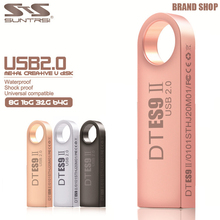 Suntrsi USB 2.0 Flash drive Pen Drive 32gb 64gb Waterproof Pendrive 16gb 8gb USB Stick Memory Storage Flash Drive CustomizedLogo 2024 - buy cheap