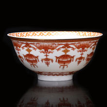 Elaborar chino pintado a mano, porcelana flor tazón con la dinastía Qing mark 2024 - compra barato