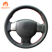 MEWANT Black Artificial Leather Car Steering Wheel Cover for Nissan Note 2006-2013 Tiida 2007-2011 Bluebird Sylphy 2005-2012 2024 - buy cheap
