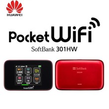 unlocked Huawei 301HW 4G pocket wifi 4G LTE wireless router with SIM card slot, 4G card 2024 - buy cheap