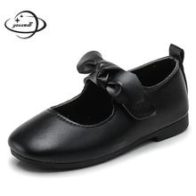 Calçados de couro para crianças y19, sapatos confortáveis casuais de borracha e de fundo macio para bebês meninas primavera outono 0 a 10 anos 2024 - compre barato