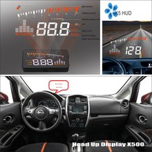 Car HUD Head Up Display For Nissan Versa/Note/Livina/Latio/Almera 2009-2019 Plug & Play Auto Professional Electronic Accessories 2024 - buy cheap