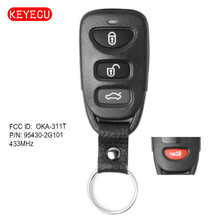 Keyecu Remote Key Fob 3+1 Button 433MHz for Kia Optima 2010-2011 FCC ID: OKA-311T 2024 - buy cheap