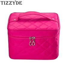 Cosmetic box 2018 new fashion female  professional cosmetic bag women's large capacity storage handbag travel makeup bag LWS05 2024 - buy cheap