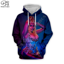 Nicki Minaj-Sudadera con capucha para hombre y mujer, ropa de calle informal con estampado 3d de cantante de Hip-Hop, sudadera de manga larga con cremallera, moda harajuku 2024 - compra barato