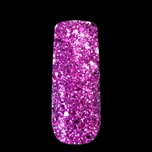 Lady DIY Beauty Nails Glitter Mix Size Purple Powder Admix Purple Hexagonal Sequins Acrylic Nail Surface Decorations 279 2024 - buy cheap