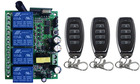 Interruptor de luz sem fio ac110v 220v, 230v, 4ch, 4 canais, 10a, relé, controle remoto, receptor, à prova d'água - compare preços