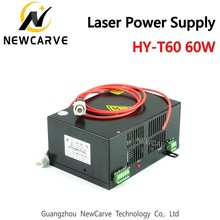Fuente de alimentación láser AC 220V o AC 110V 60W CO2 de alta calidad para máquina de grabado láser HY-T60 NEWCARVE 2024 - compra barato