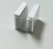 Disipador de calor de placa de potencia, perfil de aluminio de radiador refrigerado por aire de 40x40x50mm, 5 unids/lote 2024 - compra barato