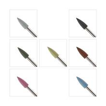 1pcs Nail Drill Bits Rubber Silicone Nail Drills Big Head Bit Nail Buffer Mills for Manicure Pedicure Cuticle Clean Tools 2024 - buy cheap