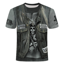 2019 novo design t camisa masculina/feminina heavy metal grim reaper crânio 3d impresso t-shirts casuais harajuku estilo tshirt streetwear para 2024 - compre barato