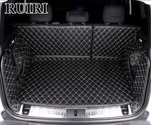 Best quality! Full set car trunk mats for Jeep Renegade 2021-2015 waterproof durable cargo liner mats boot carpets,Free shipping 2024 - buy cheap