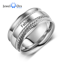 Custom Jewelry Personalized 1 Name Rings for Women Female Size Ring Gift for Best Friend Party Accessories (JewelOra RI103815) 2024 - buy cheap