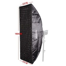 Godox Pro Photo Studio Flash Strobe Softbox Soft Box Diffuser 35x160CM With Honeycomb Grid Bowens Mount 2024 - buy cheap