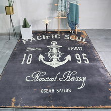 Trend personality retro carpet Nordic industrial style Rugs Living room Bedroom study Room Bedside Decor High quality carpets 2024 - buy cheap