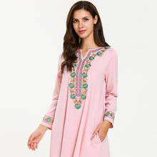 Muslim Dress Abaya Ramadan Hijab Dress Abayas For Women Turkey Qatar Caftan Marocain Elbise Robe Kaftan Dubai Islamic Clothing 2024 - buy cheap