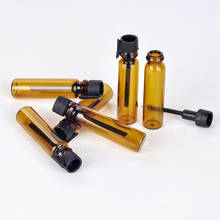 500 x 1.5ml Empty Mini Glass Perfume Vials Small Sample Perfume Bottles Laboratory Liquid Fragrance Test Tube Trial Bottle 2024 - buy cheap