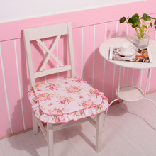 Rustic Medium Large fabric flower Small cushion handmade chair back dining chair sofa FREE shipping 2024 - buy cheap