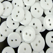 200pcs 5/8" White Resin Buttons Fit Sewing Craft Scrapbooking 15.0mm 2024 - buy cheap