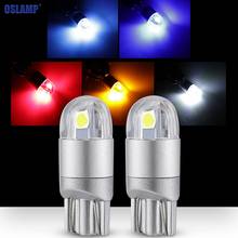 Oslamp 2pcs T10 W5W 194 LED Car Parking Side License Plate Bulb Interior Reading Lamp Wedge Dome Turn Signal Light 12V 2024 - buy cheap