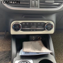 Tomefon-interruptor para ford focus 2019 2020, ajuste de ar condicionado, moldura, guarnição, acessórios para interiores 2024 - compre barato