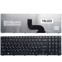 Teclado russo para computador portátil acer com preta NSK-AUB0R, pk130c91100 ru 2024 - compre barato
