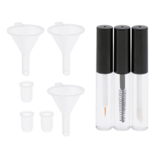 3 Packs Refillable Empty Lip Gloss Tubes Mascara Eyelash Growth  Eyeliner Bottle Vials Containers with Wands Funnels 2024 - buy cheap