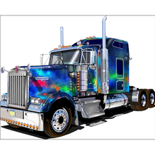 5D Diy Diamond Painting Cross Stitch full Square Round Diamond Embroidery big truck picture for room Decor H954 2024 - buy cheap