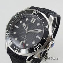 Новые сапфировое стекло 41 мм автоматические мужские часы со стерильным циферблатом светящиеся 2024 - купить недорого