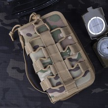 Camo Tactical Hand Bag Wallet Outdoor Camping Travel  Wearproof Nylon Lightweight Tactics Accessory Bag Military Gear Handbag 2024 - buy cheap