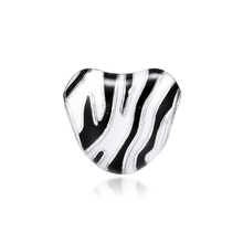 Fits Pandora Bracelet Wild Stripes Charm 925 Original Sterling Silver Heart Beads for Women DIY Jewelry Making Wholesale 2024 - buy cheap