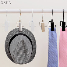 Xzjja ganchos para roupas, giratório de metal, 2 peças, portátil, para viagem, pendurado, meias, roupa íntima, rack de secagem 2024 - compre barato