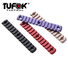 TuFok Keymod 13-Slots Super Low Profile Keymod Rail Section Keymod Ultra Thin Picatinny Rail Scopes Mount Attachment 2024 - buy cheap