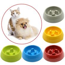 Cuenco antideslizante para mascotas, dispensador de agua para gatos y cachorros, alimentador de comida para perros, dispositivo para comer lentamente, accesorios para mascotas, 1 ud. 2024 - compra barato