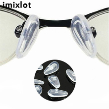 Almohadillas de nariz para gafas de sol de silicona ovalada tipo tornillo, 50 pares 2024 - compra barato
