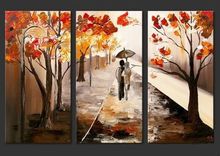 Modern Canvas Wall Art Abstract Street Knife Decor Oil Painting(No frame) 2024 - buy cheap
