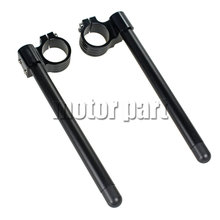 For Kawasaki Ninja 250R EX500 EX 500 Motorcycle Fork Tube 37mm Clip-ons Handle Bar CNC Riser Handlebar Raised 20mm Black Color 2024 - buy cheap