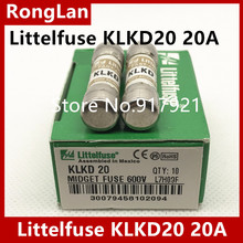 [ZOB] Imported Littelfuse Lite KLKD20 fuse fuse 600VAC/DC 10X38 20A  --20PCS/LOT 2024 - buy cheap