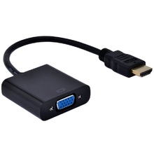 laptop to projector hdmi to vga cable converter adapter hdmi vga video convertor hdmi-vga cable male to female free shipping 2024 - buy cheap
