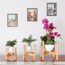 Suporte de vaso de flores simples, suporte de flores, para bonsai, de chão, para casa ou jardim 2024 - compre barato
